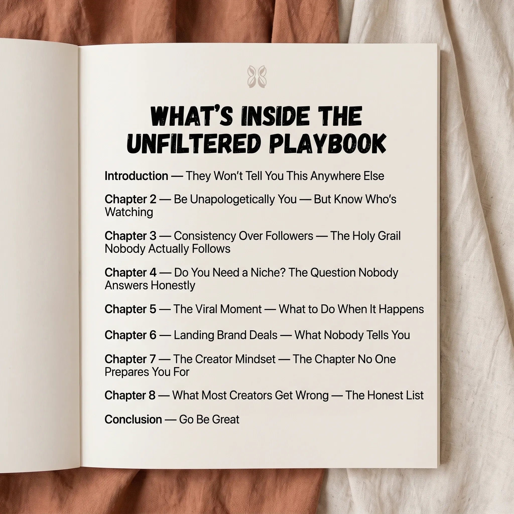 The Unfiltered Playbook